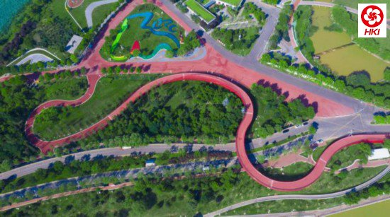 “三河一山”浐灞河两岸绿道